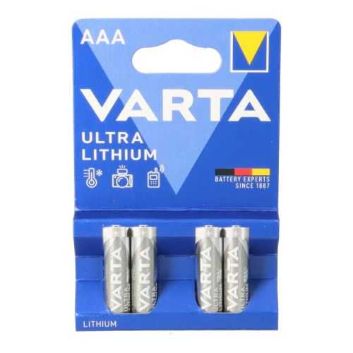 Baterii Varta Ultra Lithium R3 AAA 4buc/blister