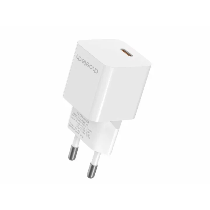 Incarcator retea Choetech 1x USB TYPE C PD 20W alb PD5010-EU-WH