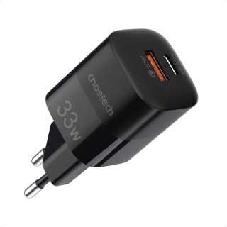 Incarcator retea Choetech PD5006-EU-BK 33W 1x USB TYPE C 1x USB-A