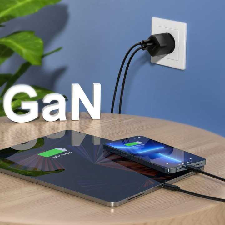 Incarcator retea Choetech PD5006-EU-BK 33W 1x USB TYPE C 1x USB-A