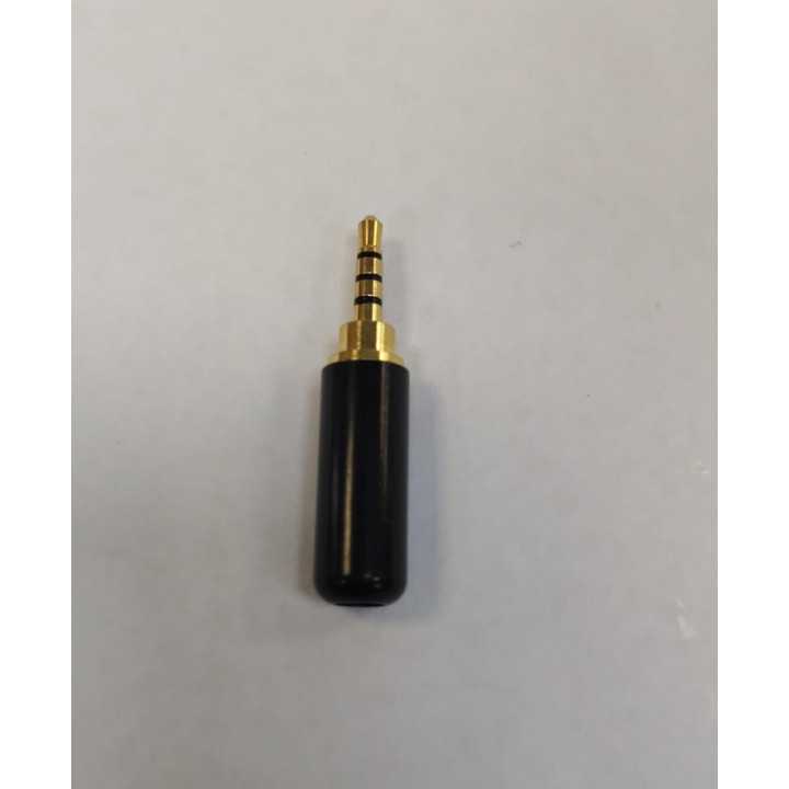 Mufa tata JACK 2.5 mm 4Pini 4 Contacte metal carcasa slim stil Senheiser