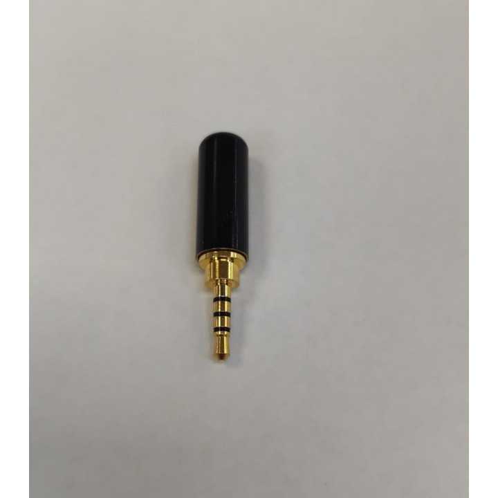 Mufa tata JACK 2.5 mm 4Pini 4 Contacte metal carcasa slim stil Senheiser