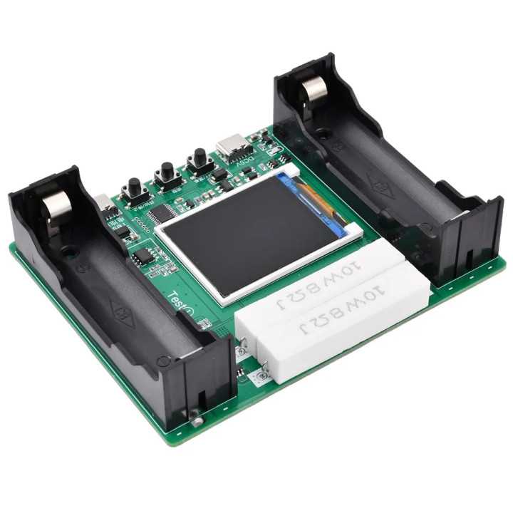 Tester 18650 cu display conector USB TYPE C