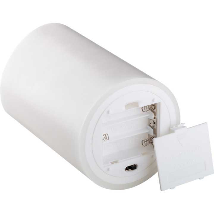 Lumanare LED Real Wax alb 10x15cm Goobay 66521