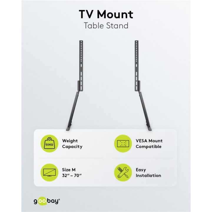 Suport TV de masa 32-70inch 81-178cm Goobay