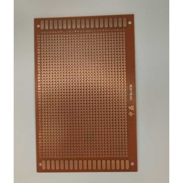 Cablaj test perforat 90x140 mm