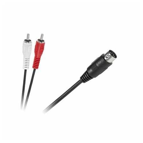 Cablu 5 Din la 2x RCA 1.5m Cabletech
