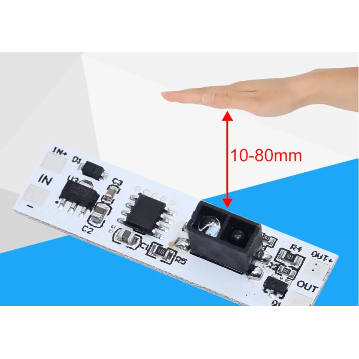 Intrerupator TOUCH LESS fara atingere 5V-24V 3A