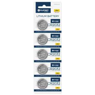 Set baterii CR2032 3V PLATINET 5buc blister