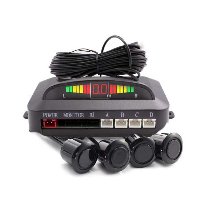 Set senzori de parcare cu afisaj LED si semnal acustic CARGUARD