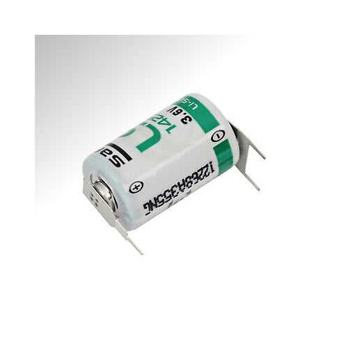 Baterie 1/2AA LI-ION 3.6V 25.15x14.55mm + lamele SAFT LS14250