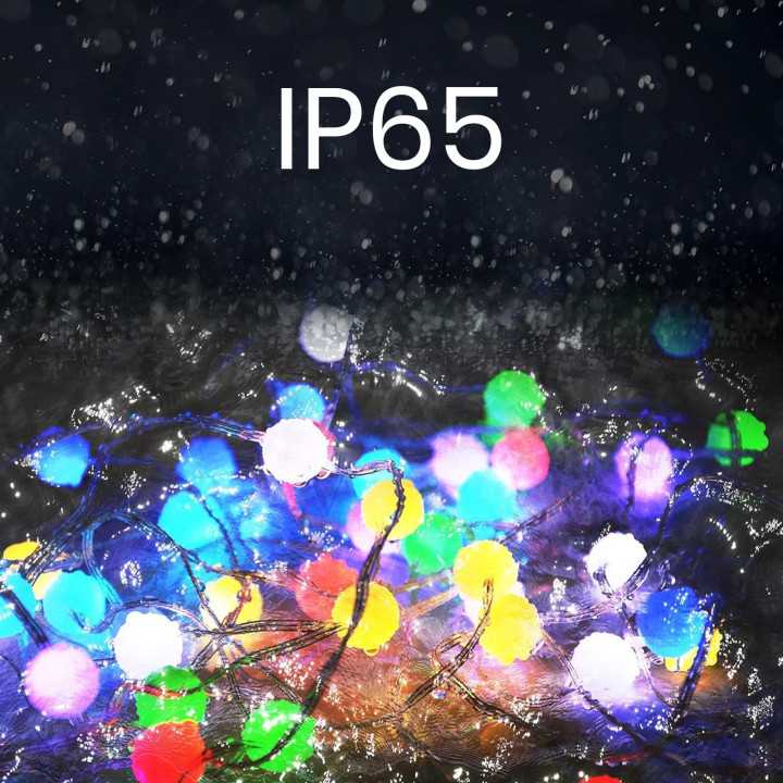 Sir de lumina inteligenta WI-FI USB - 66 LED micro RGBIC 16 milioane de culori 10m IP44 Bluetooth v5.0