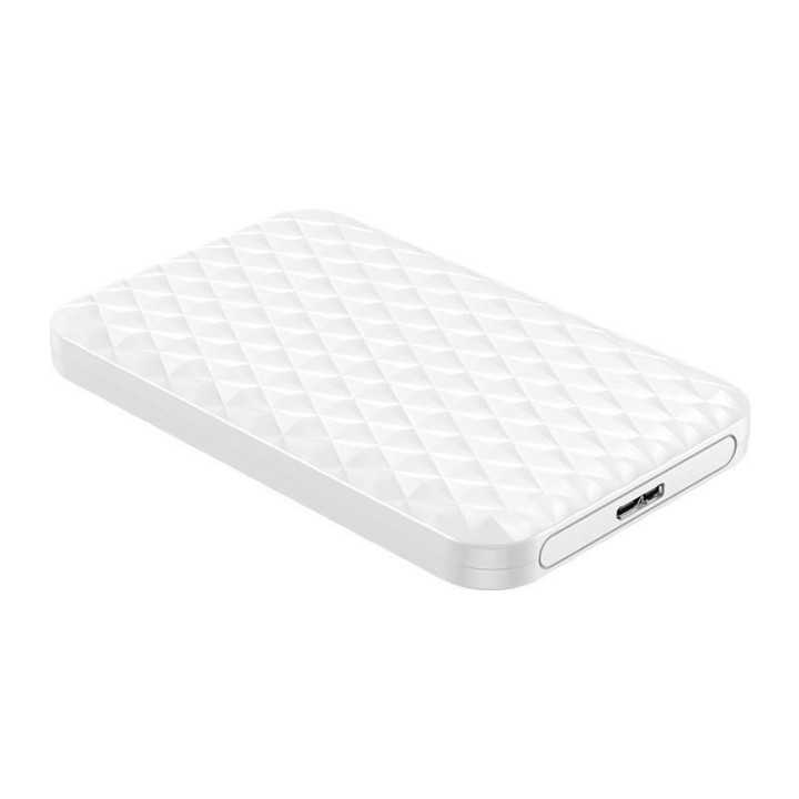 Rack HDD/SSD USB 3.0 SATA 2.5 inch alb Orico 2520U3-WH