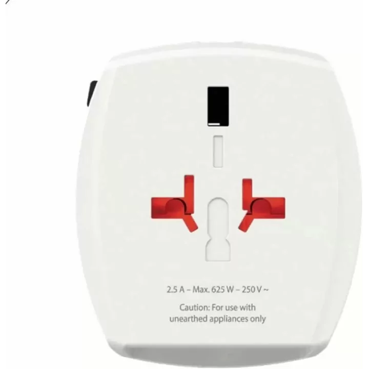 Adaptor priza universal SKROSS 1.302960 2x USB150 tari EU SUA Japonia Australia China UK