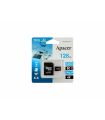 Card microSDXC UHS-I U3 V30 A2 Apacer 128GB R100 cu adaptor SD AP128GMCSX10U8-R