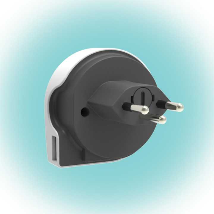 Adaptor calatorii World to Switzerland +USB AUSTRALIA CHINA IT UK CH BRAZIL USA EURO Q2 1.100210
