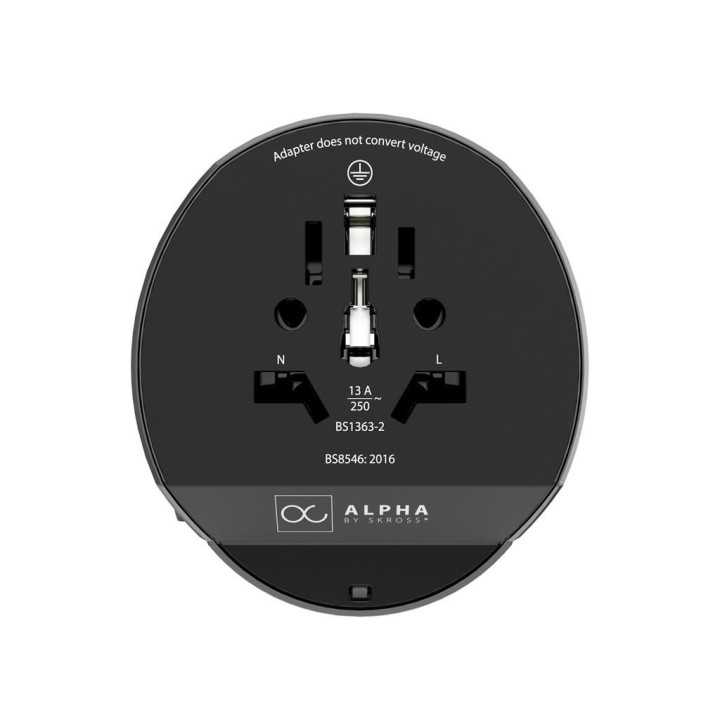 Adaptor priza universal Skross Alpha 1.1041 Australia China Marea Britanie SUA Japonia Elvetia Italia Brazilia