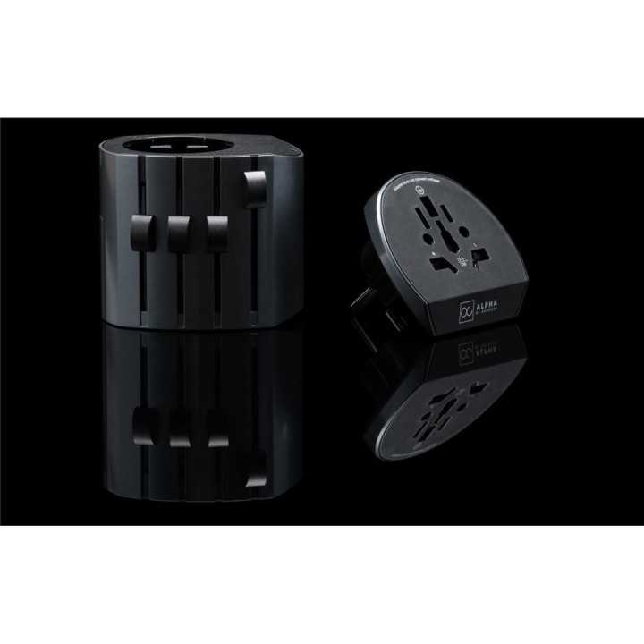 Adaptor priza universal Skross Alpha 1.1041 Australia China Marea Britanie SUA Japonia Elvetia Italia Brazilia