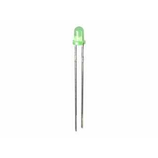 LED verde 3mm 12V OptoSupply OSG5DA3134A-12