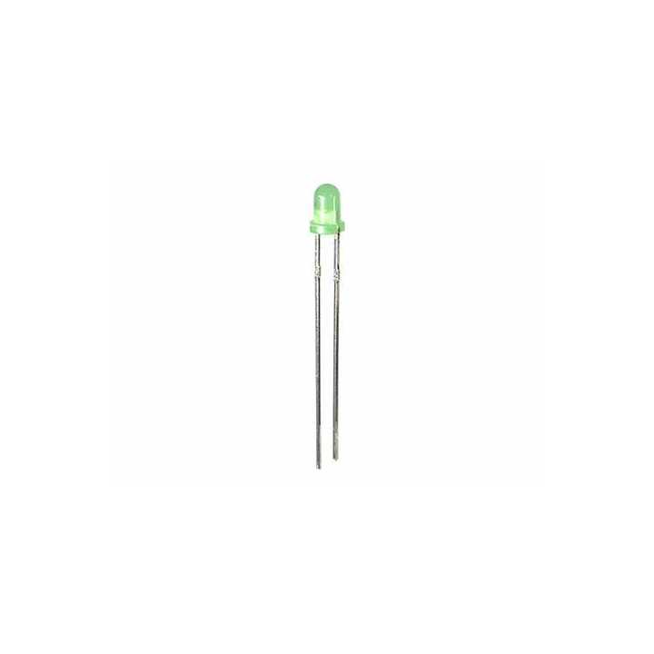 LED verde 3mm 12V OptoSupply OSG5DA3134A-12