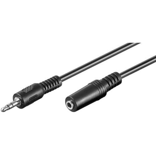 Cablu prelungitor JACK 3.5 mm tata - JACK 3.5 mm mama 10m