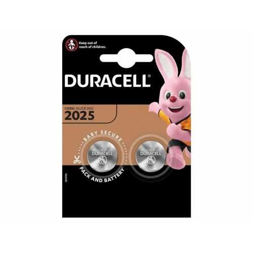 Set baterii buton litiu Duracell CR2025 3V 2buc/blister