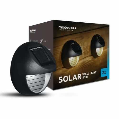 Set proiector solar de perete 6lm 2700K lumina calda 2buc/set Modee ML-WS101