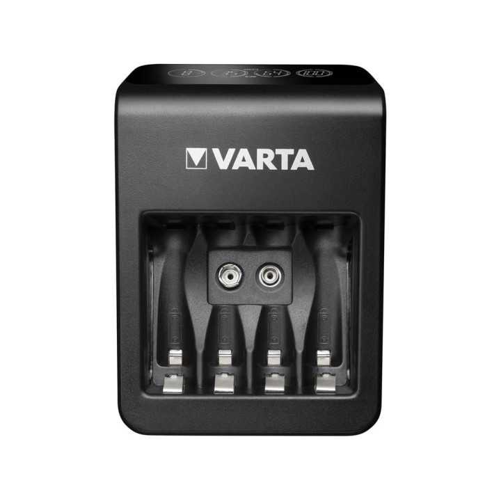 Incarcator Varta 57687 AA/AAA 9V NiMH port USB +4 acumulatori AA 2100 mAh
