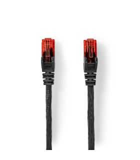 Cablu de retea UTP Nedis Cat6 patch cord 50m 1GB RJ45-RJ45 negru