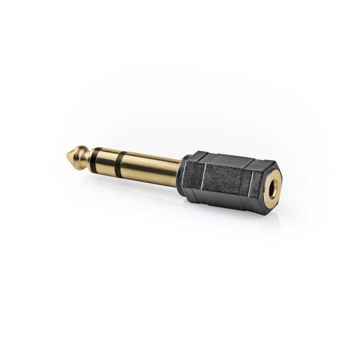 Adaptor audio stereo Jack 6.35 mm tata - 3.5 mm mama Nedis CABW23930AT