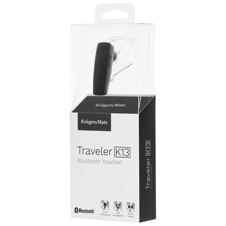 Headset casca bluetooth TRAVELER K13 Kruger&Matz KM0601