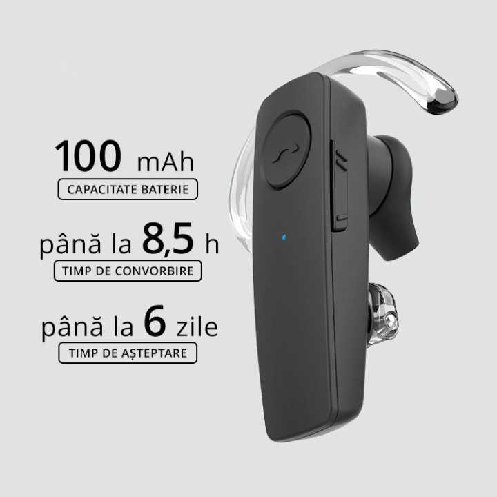 Headset casca bluetooth TRAVELER K13 Kruger&Matz KM0601