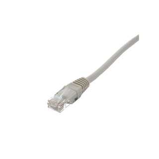 Cablu de retea UTP Cat5e patch cord 10m RJ45-RJ45 gri Well UTP-0008-10GY-WL