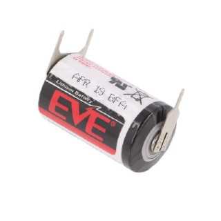 Baterie 14250 3 pini 1/2AA Lthium 3.6V 25.15 x14.55mm EVE ER14250+3 PINI