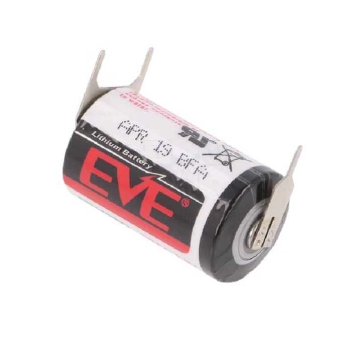 Baterie 14250 3 pini 1/2AA Lthium 3.6V 25.15 x14.55mm EVE ER14250+3 PINI