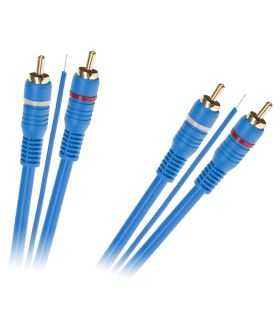 Cablu 2x RCA 5m cu remote Cabletech