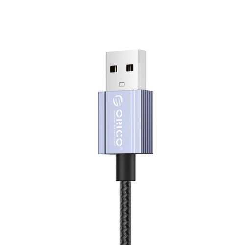 Cablu USB Type A - USB Type C 2m 66W 6A negru Orico GQA66-20-BK