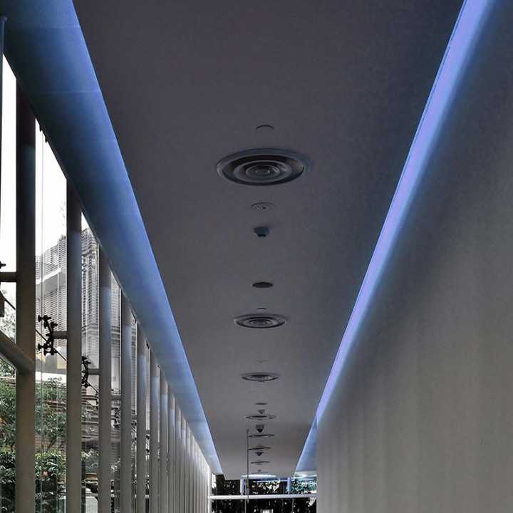 Banda LED SMD3528 12V 3.2W/m 60LED/m 420lm/m albastru IP65 5M V-tac SKU-212035