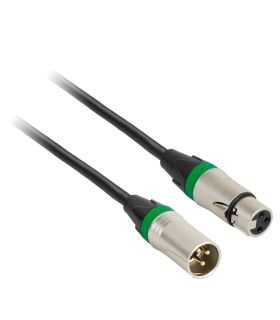 Cablu audio PROFESIONAL XLR tata - XLR mama 1m 18-5591 BST
