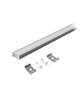 Profil aluminiu pentru banda LED 2m 23.5mm x 10mm alb SKU-3367 V-tac