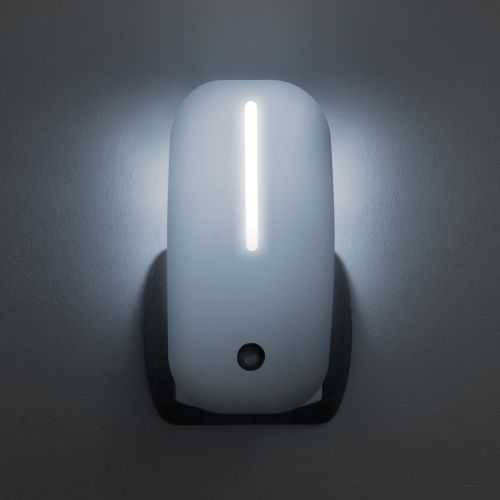 Lumina de veghe alba cu senzor 9x LED 6000K lumina alb rece 0.5W 230V 20282 Phenom