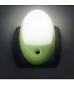Lumina de veghe verde 6x LED 6000K lumina alb rece cu senzor 0.5W 230V 20281D Phenom