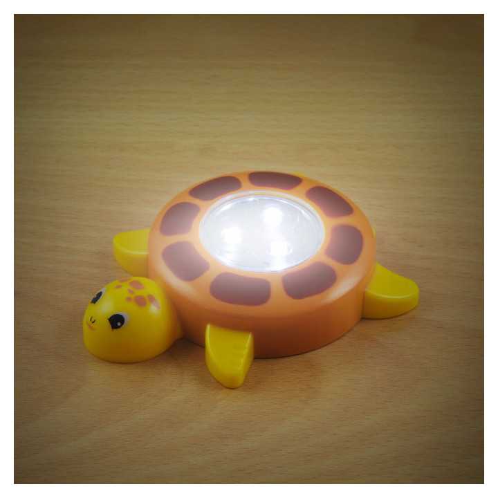 Lampa cu LED de veghe decorativa Broasca testoasa cu buton 20273B Phenon