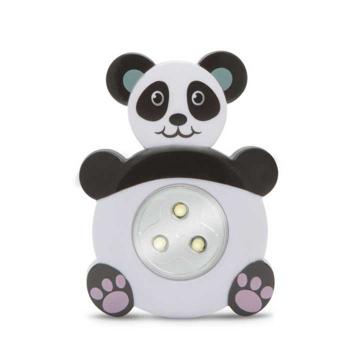Lampa cu LED de veghe decorativa Panda cu buton 20273D Phenon