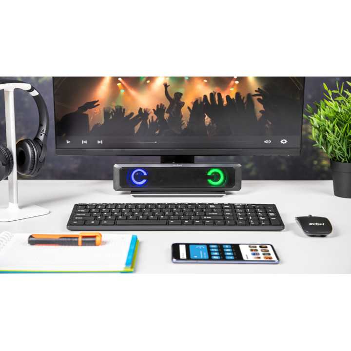 Boxa SOUNDBAR PC REBEL 2x3W KOM1165