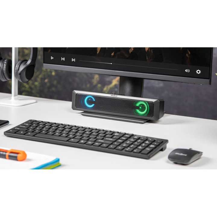 Boxa SOUNDBAR PC REBEL 2x3W KOM1165