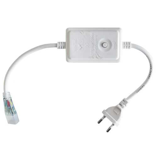 Cablu alimentare pentru banda LED RGB 10mm flexibila 230V PS-8503