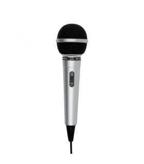 Microfon dinamic polar cardioid de mana argintiu 6.3 mm SAL M 41