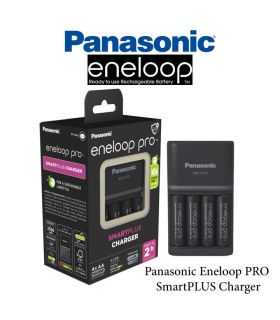 Incarcator Eneloop pro Panasonic SMARTPLUS & Quick NiMH + inclus 4x AA R6 PRO 2500mAh K-KJ55HCD40E