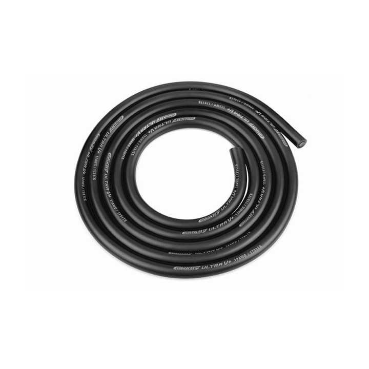 Cablu siliconic multifilar 9AWG negru 1m